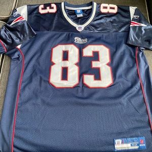 Wes Welker Reebok Patriots Jersey Size 52.